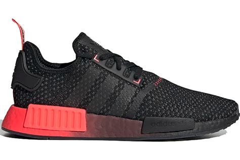 adidas f35881 nmd r1 herren schuhe schwarz rot|Adidas NMD.